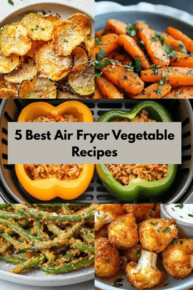 5 Best Air Fryer Vegetable Recipes - Quick, Easy & Delicious