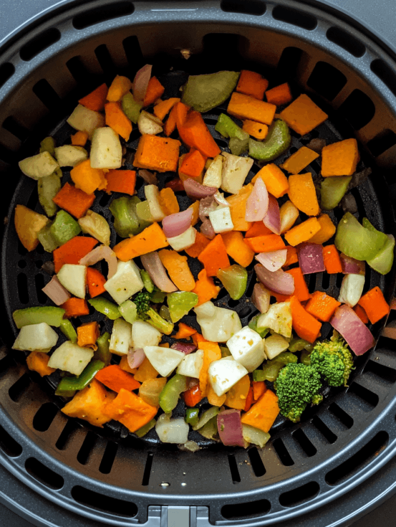 Preparing natural Zepbound recipe in air fryer