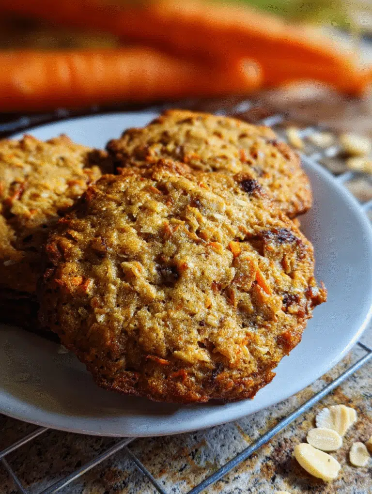 Easy air fryer carrot cake cookies fresh from basket