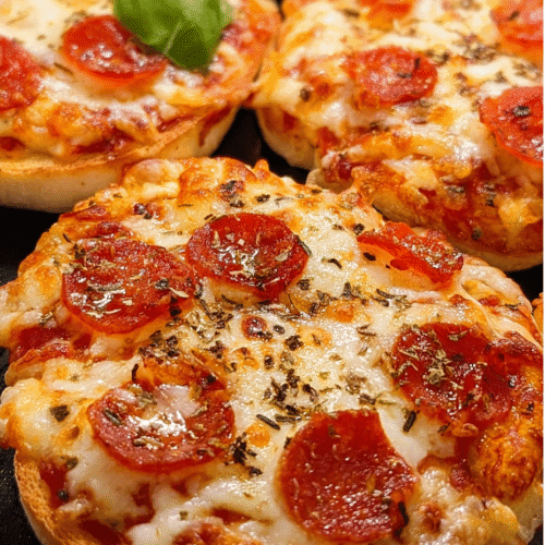 Mini Air Fryer Pizzas on Toast and English Muffins