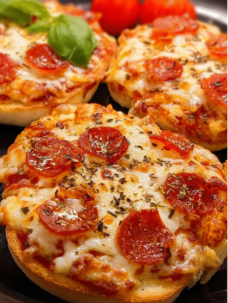 Mini Air Fryer Pizzas on Toast and English Muffins