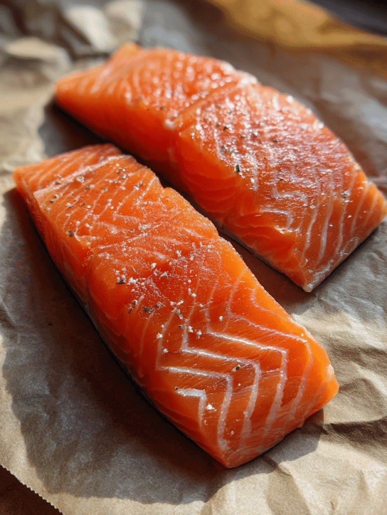 wild-caught vs farmed salmon fillets for air fryer