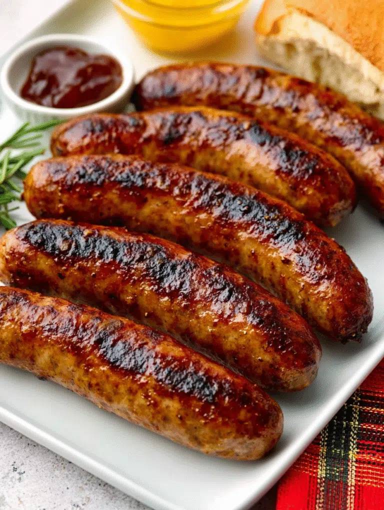Air fryer Italian sausage recipe