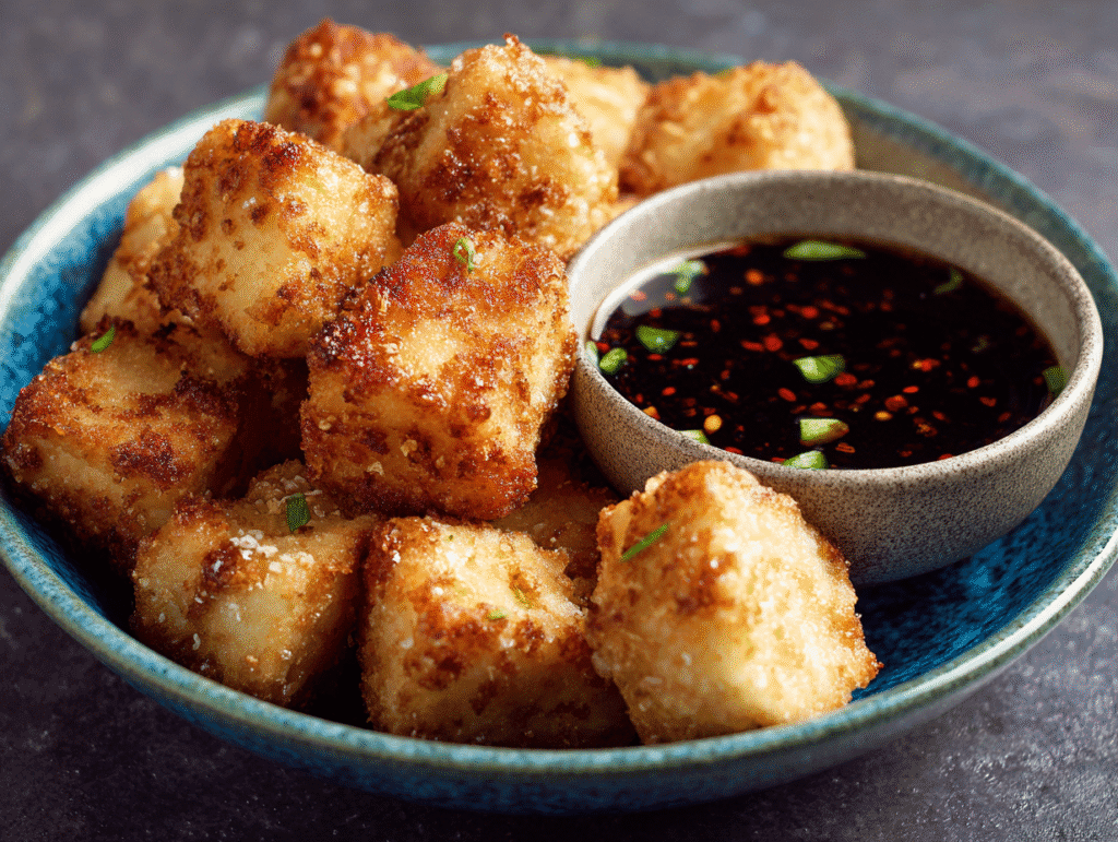 Beginner-Friendly Crispy Tofu Cubes Air Fryer Recipe