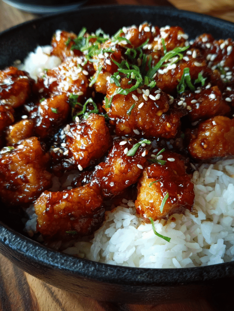 Dump And Go Teriyaki Chicken with Air Fryer Glaze