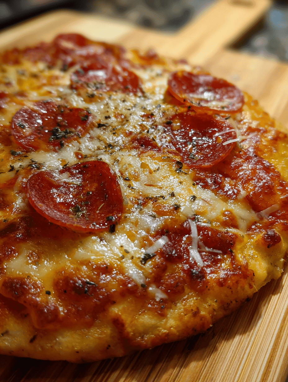 Easy 5 Minute Air Fryer Tortilla Pizza fresh out of the air fryer