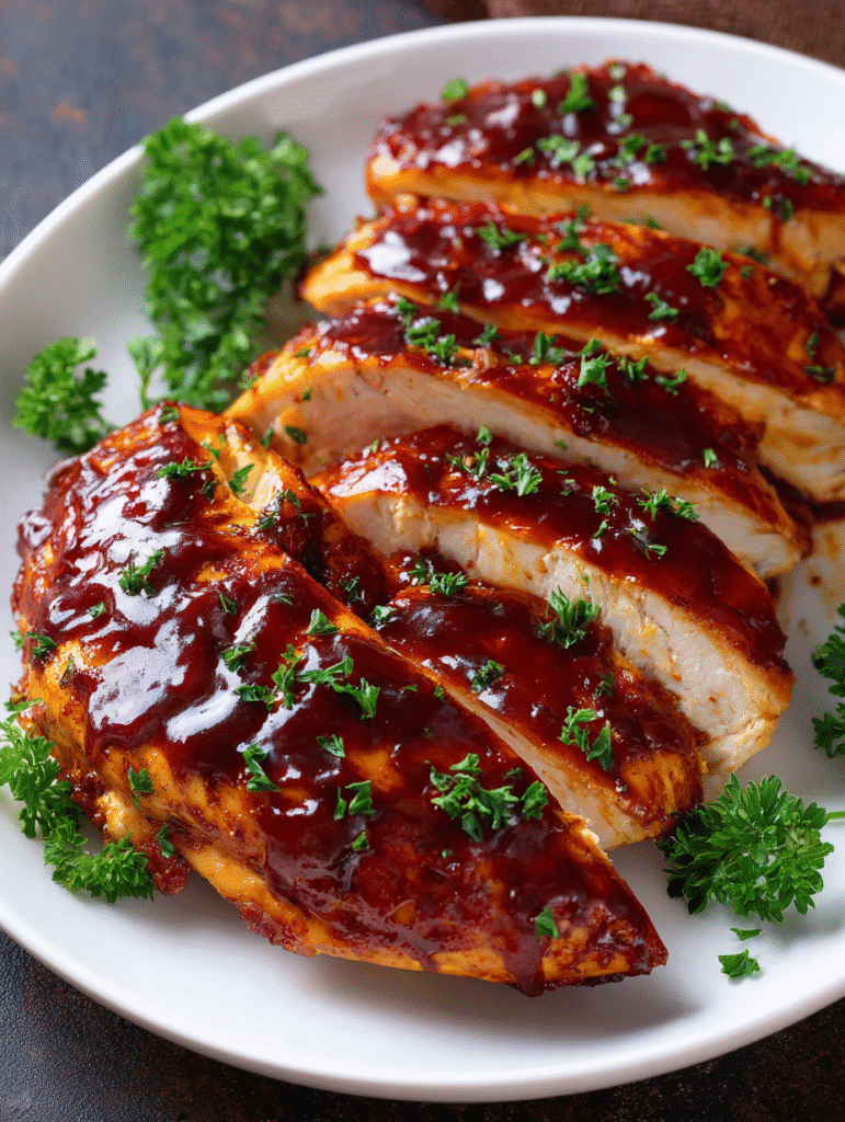 Easy Air Fryer BBQ Chicken Breasts – healthy and quick in air fryer basket