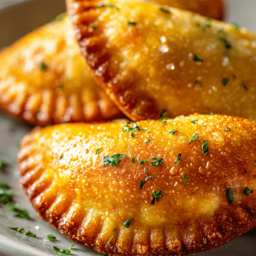 frozen mini empanadas in air fryer served crispy