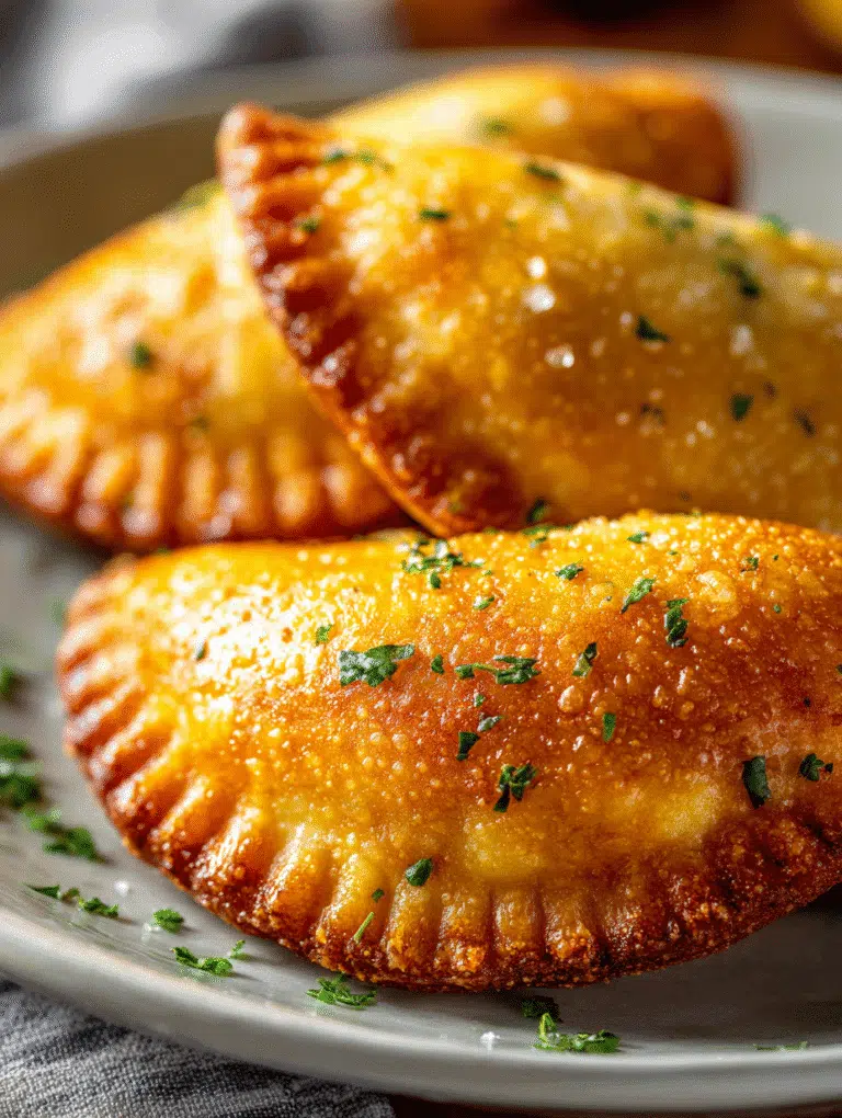 frozen mini empanadas in air fryer served crispy