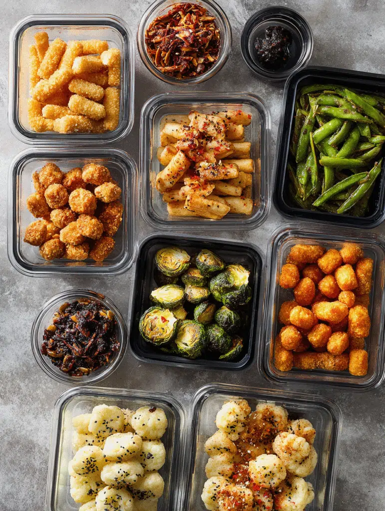 Gluten-free air fryer meal prep snacks