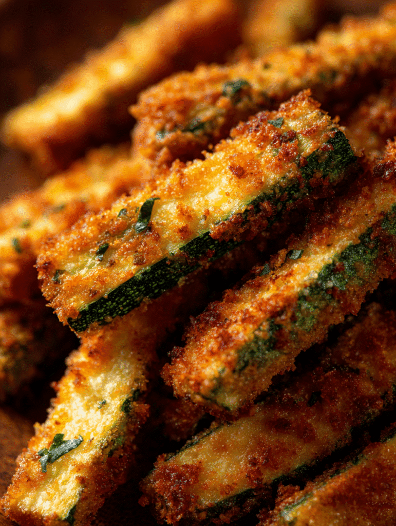 Gluten-free zucchini fries in air fryer