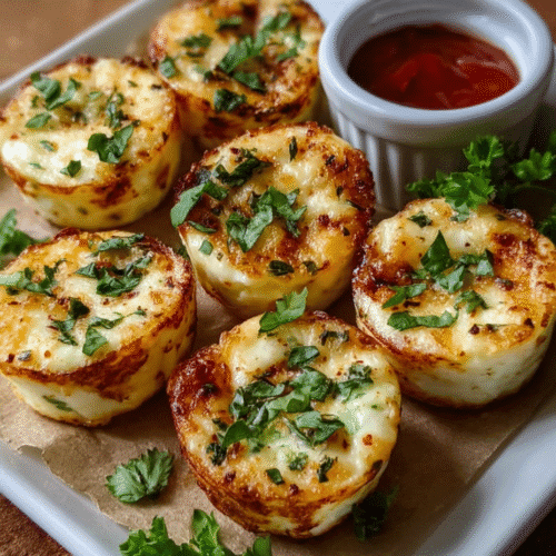 High-Protein Egg White Bites in Air Fryer fresh and hot