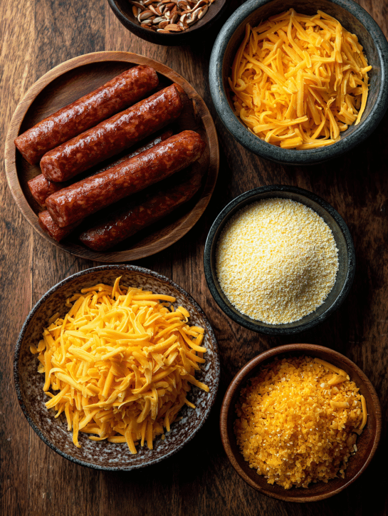 Keto ingredients for 3 ingredient air fryer sausage balls