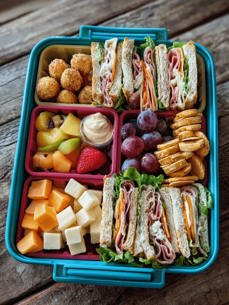 Kid approved bento lunch ideas packed in colorful compartments