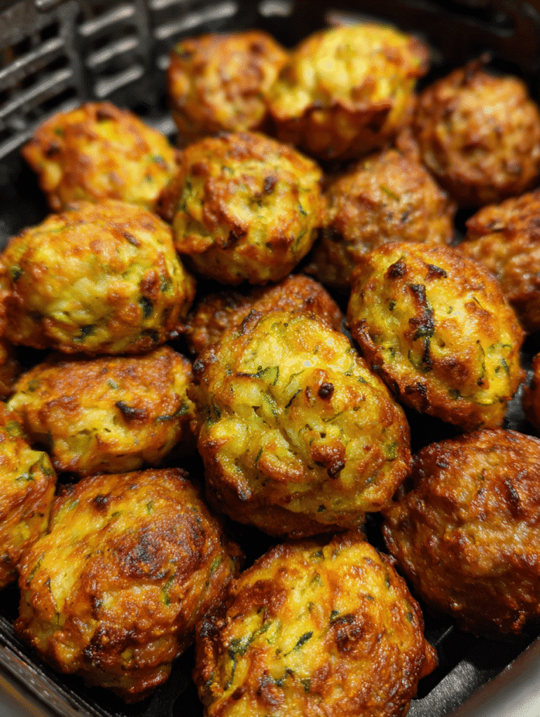 air fryer snacks like tots and sausage for lunch box