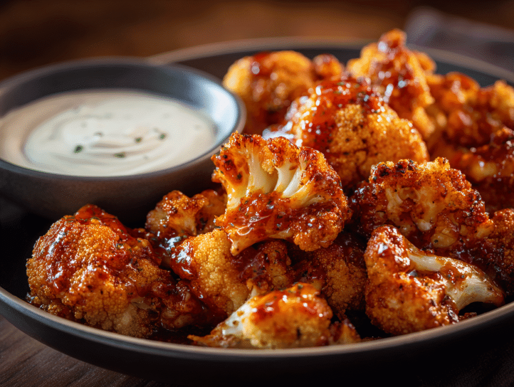 Beginner-Friendly Buffalo Cauliflower Bites Air Fryer Recipe