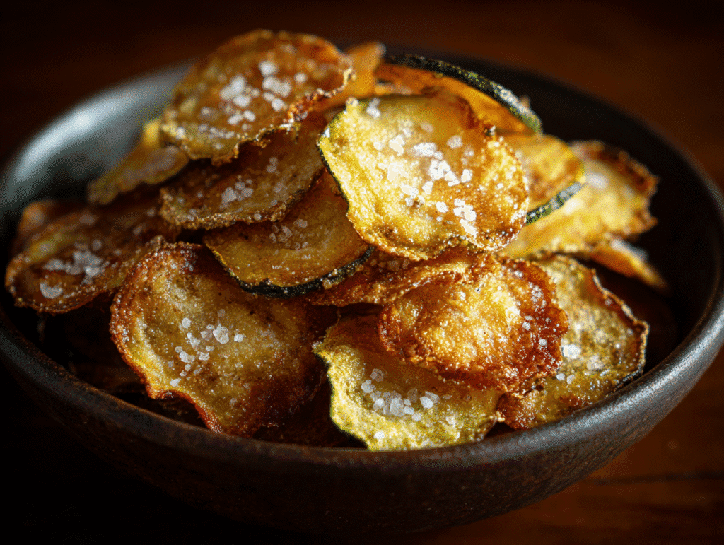 Beginner-Friendly Air Fryer Zucchini Chips