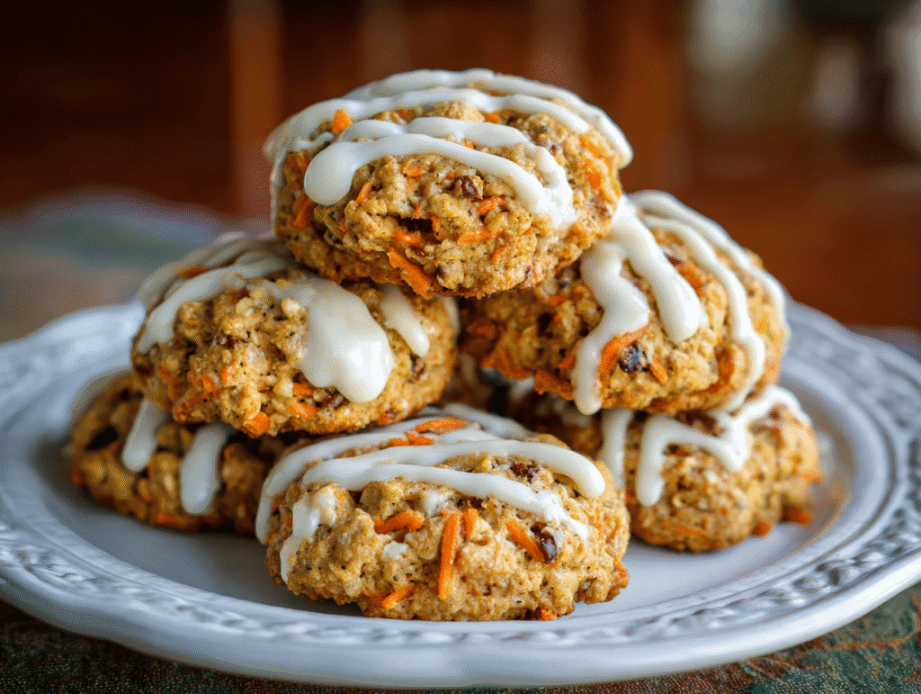 Air Fryer Carrot Cake Cookies