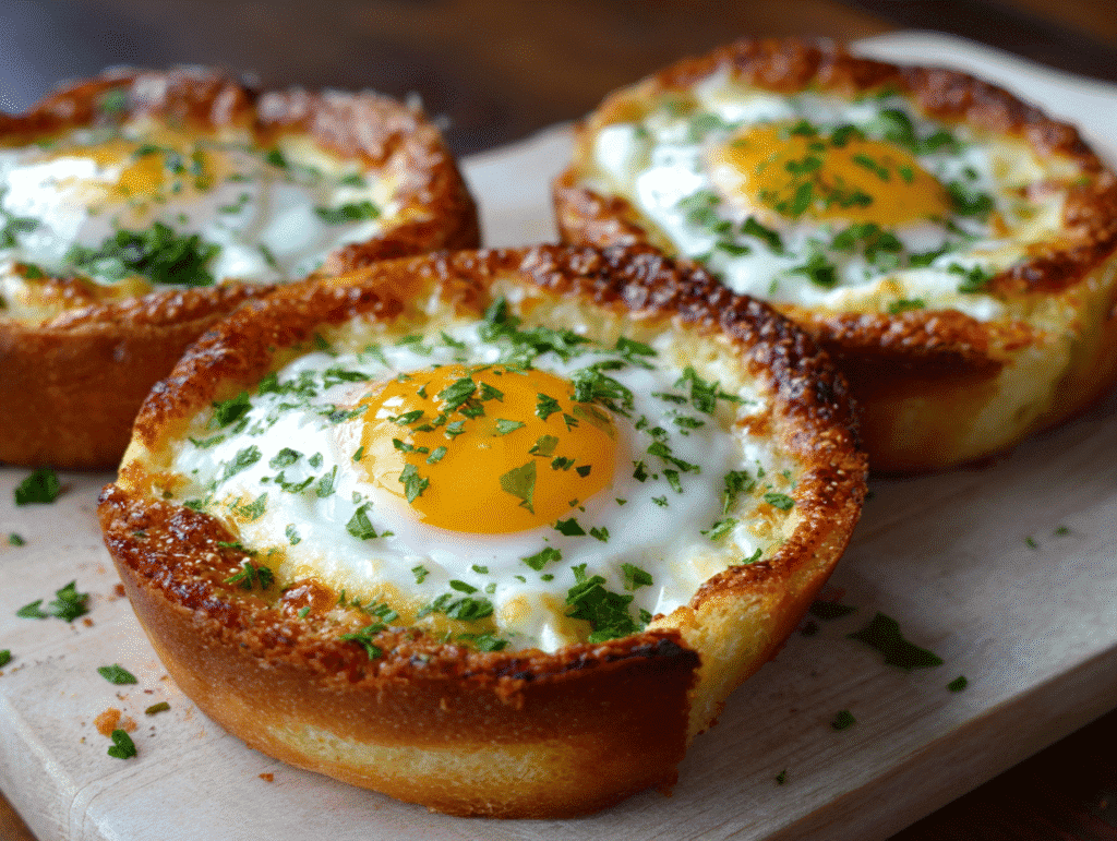 Egg & Cheese Toast Cups