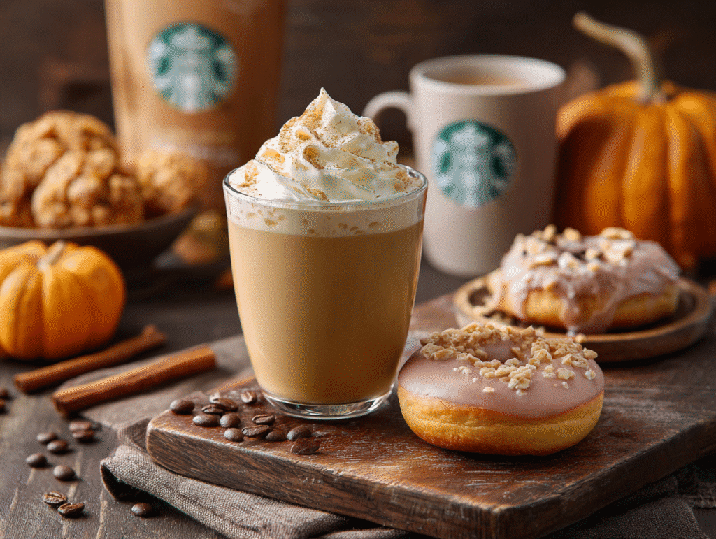 Pumpkin Spice Paired with Coffee Treats