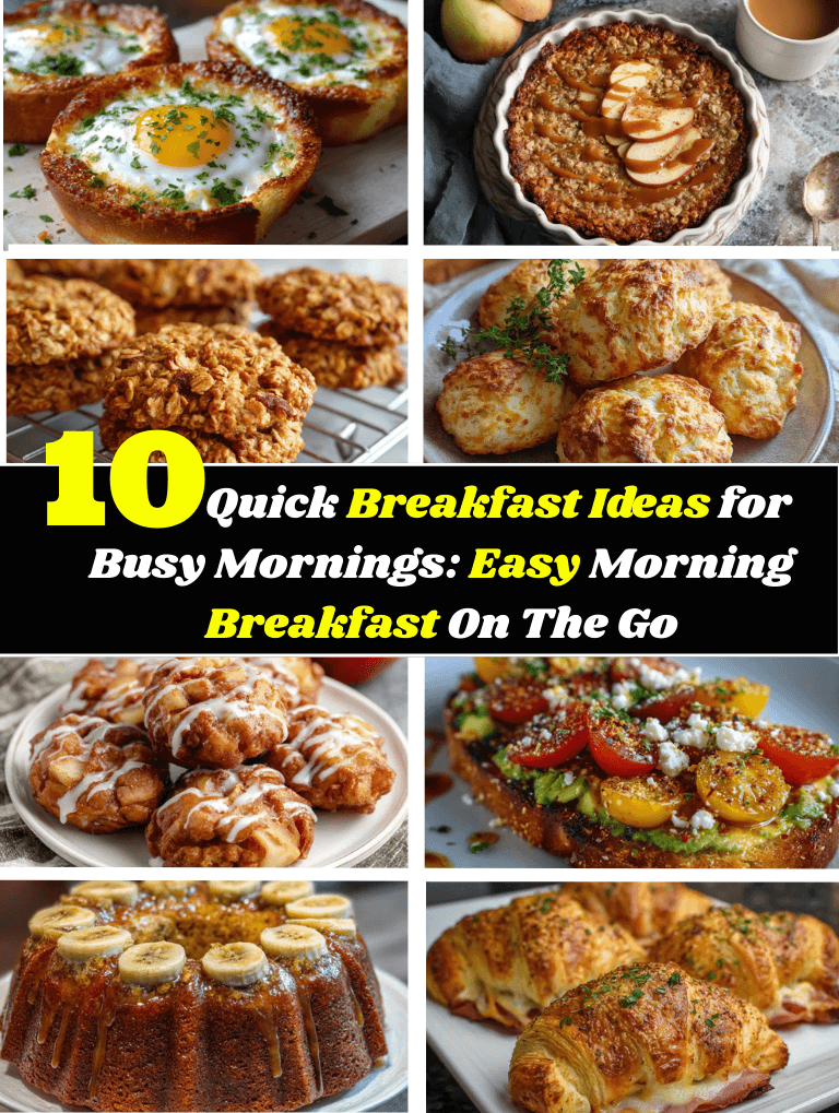 Easy Morning Breakfast On The Go with yogurt parfait jars