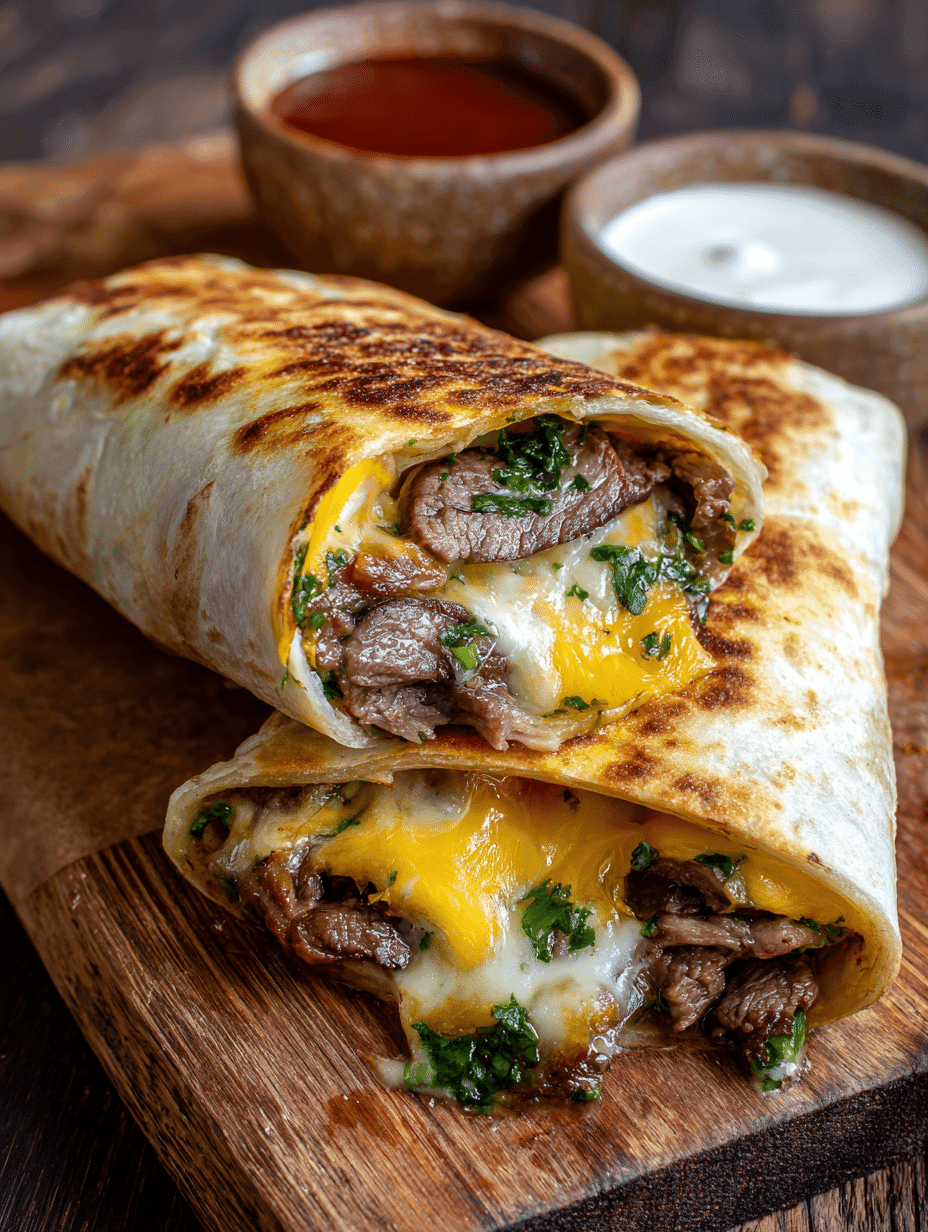 keto philly cheese roll ups with melted provolone