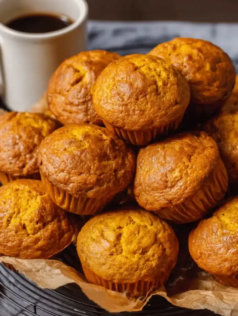Mini Pumpkin Muffins Air Fryer Recipe