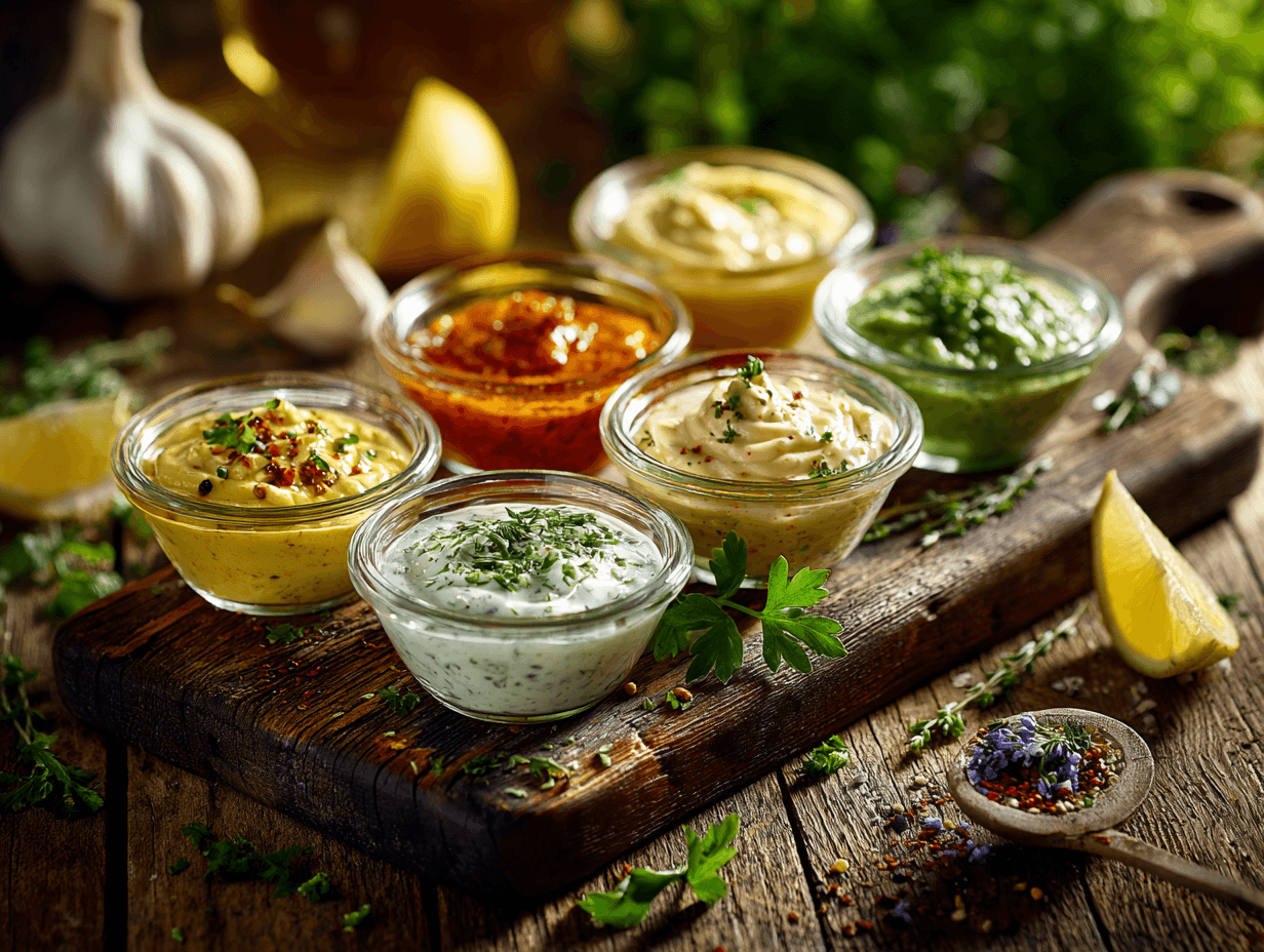 Best Homemade Air Fryer Sauces & Dips