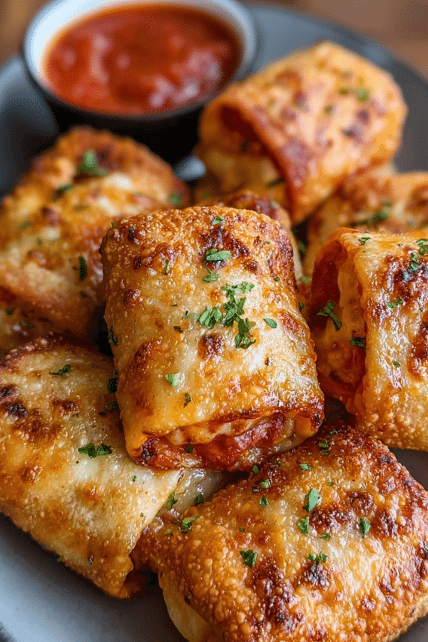 Crispy Air Fryer Pizza Rolls Your New Favorite Snack!