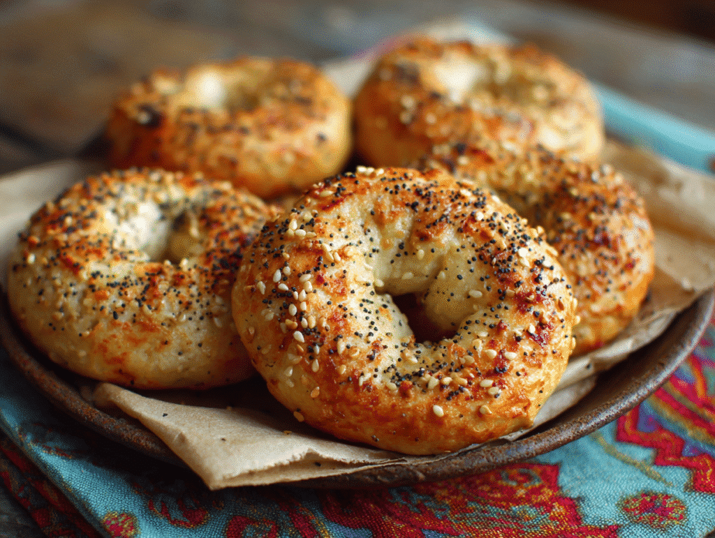 Greek Yogurt Bagels