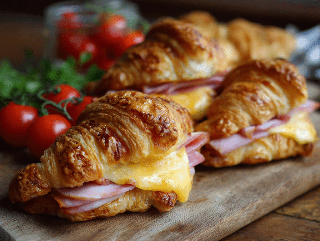 Ham & Cheese Croissants