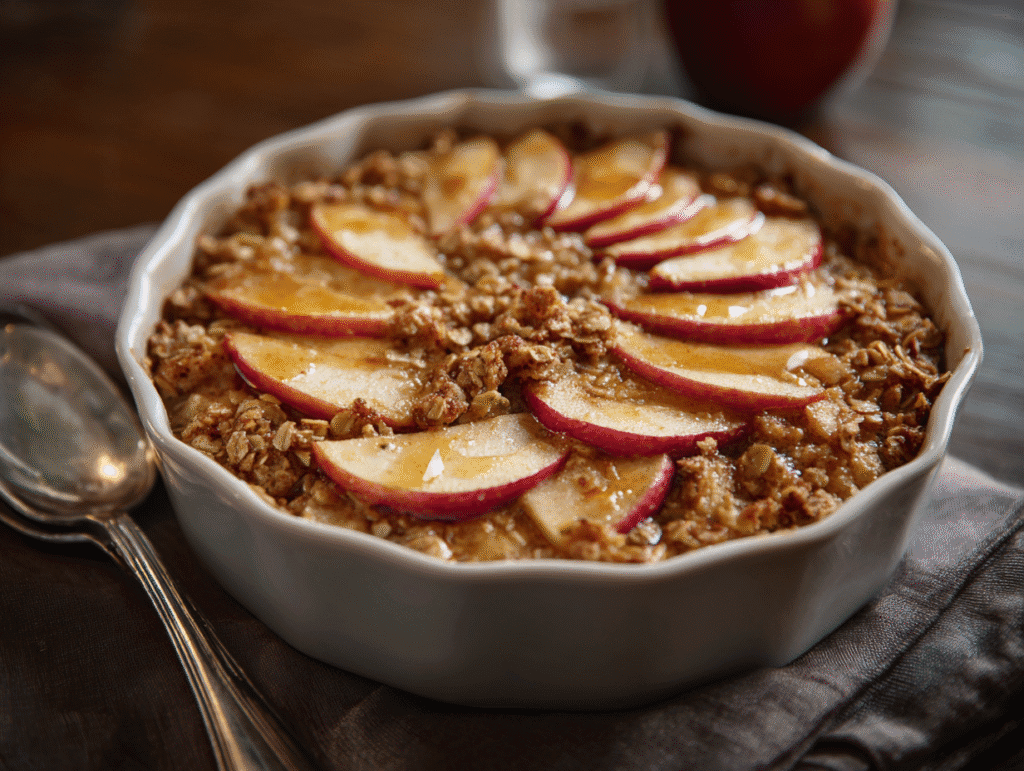 Oatmeal Apple Breakfast Bake
