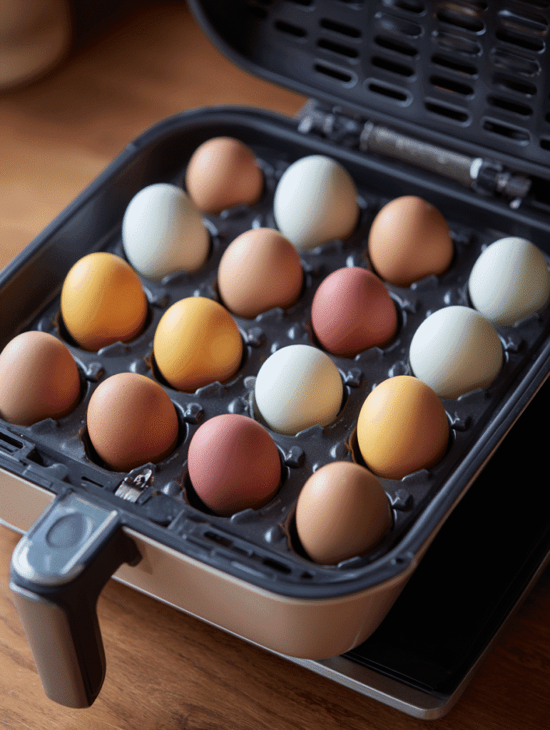 Cooking Hard Boiled Eggs in Air Fryer