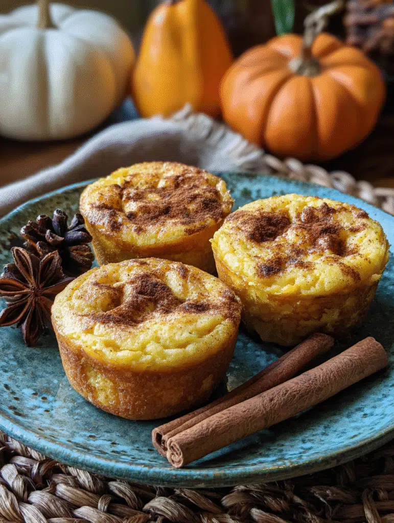 Pumpkin Egg Bites in Air Fryer for breakfast
