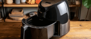 Preheating air fryer to 380°F with lightly oiled basket