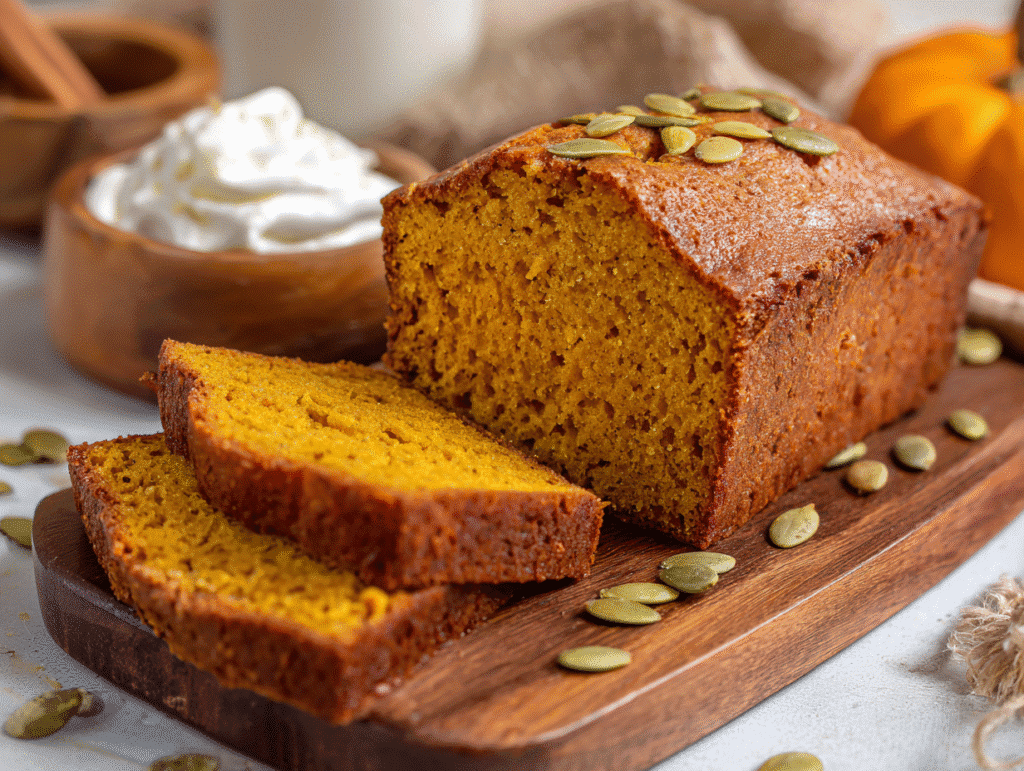Air Fryer Pumpkin Bread
