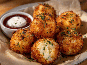 Serve hot with dipping sauces like ranch, marinara, or cheese sauce.