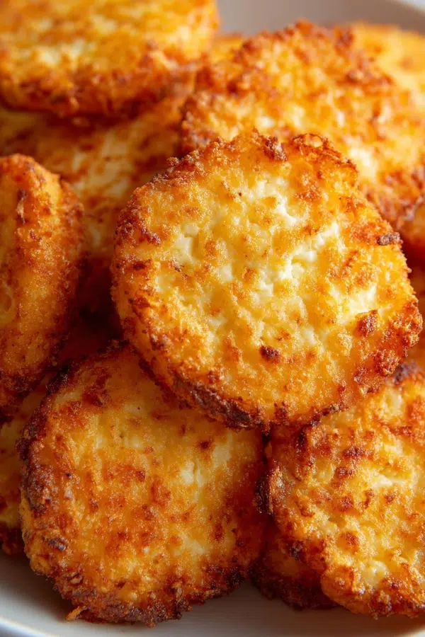 Air Fryer Cottage Cheese Chips crispy high-protein snack