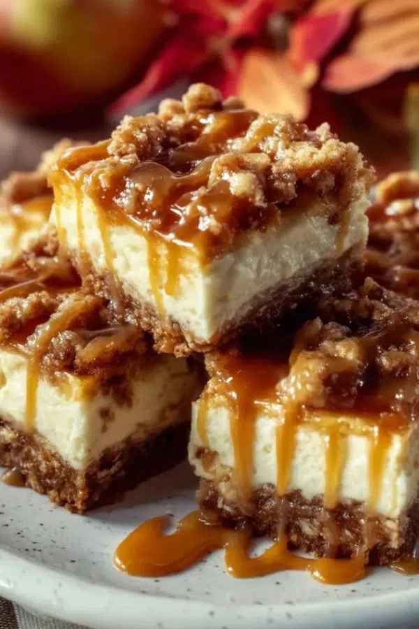 caramel-apple-cheesecake-bars-recipe-in-air-fryer
