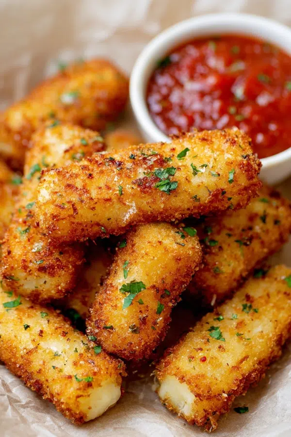 crispy crab rangoon mozzarella sticks in air fryer
