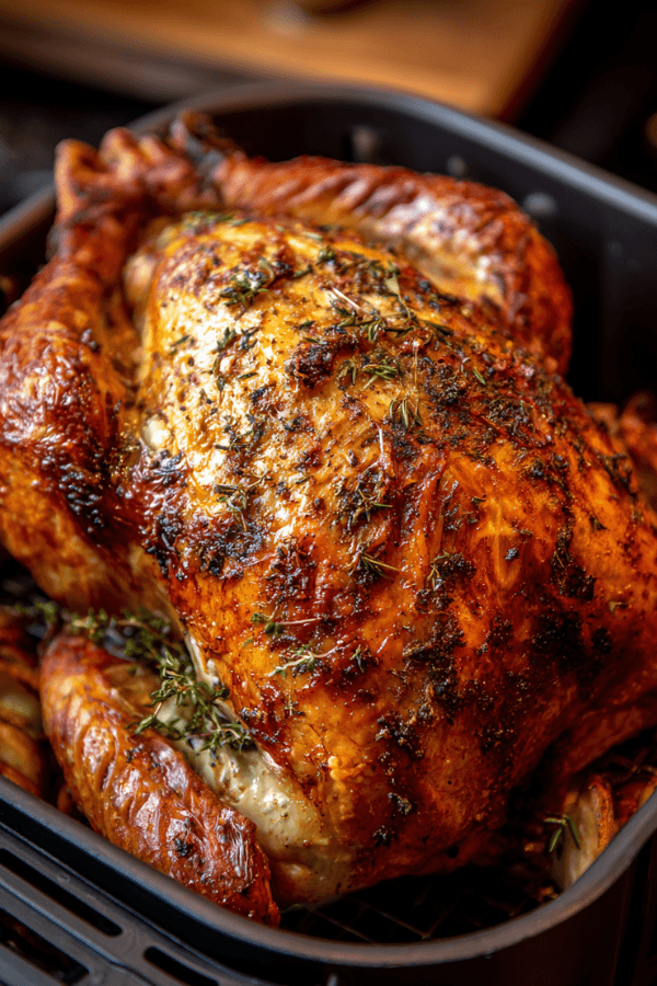 Gordon Ramsay’s Perfect Roast Turkey in air fryer with citrus and herbs