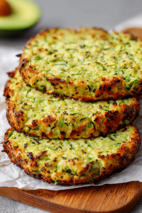 healthy 3 ingredient avocado bread in the air fryer quick and easy