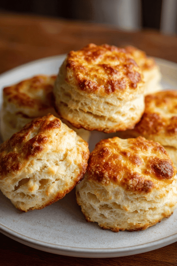 Homemade Buttermilk Biscuits in Air Fryer – Easy, Flaky & Buttery Recipe