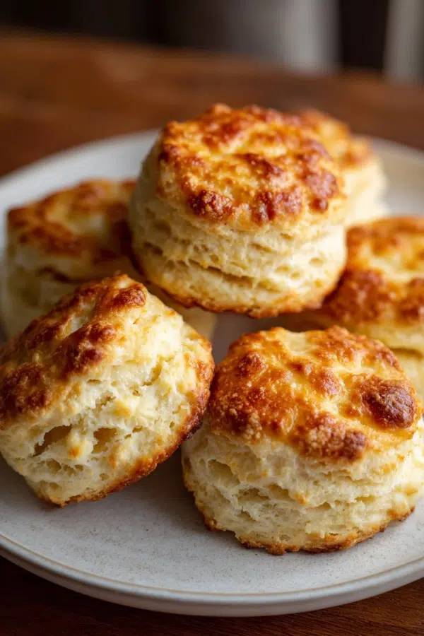 Homemade Buttermilk Biscuits in Air Fryer – Easy, Flaky & Buttery Recipe