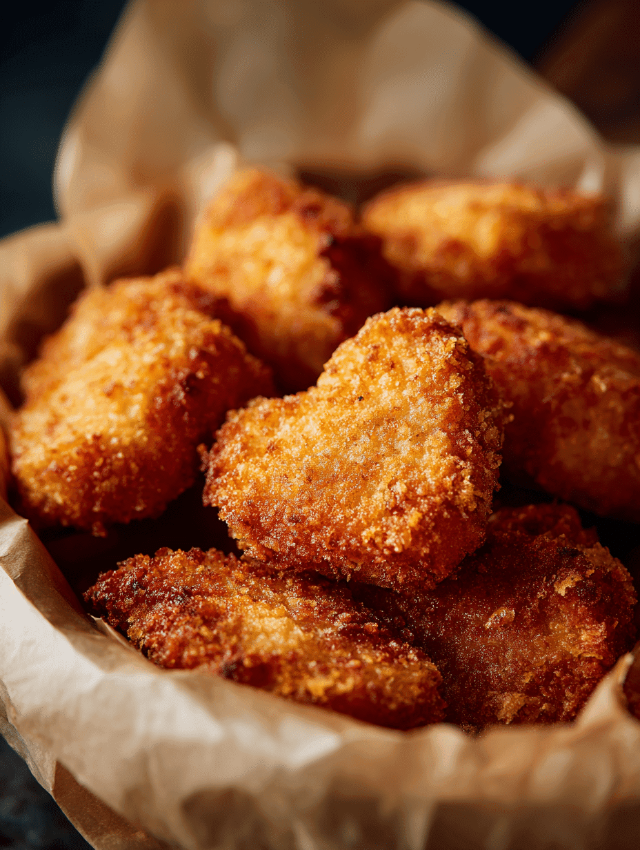 Crispy Air Fryer Chicken Nuggets recipe