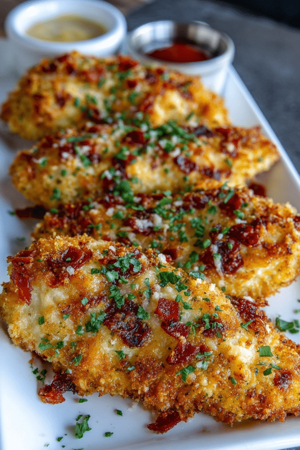 Air Fryer Longhorn Steakhouse Parmesan Chicken