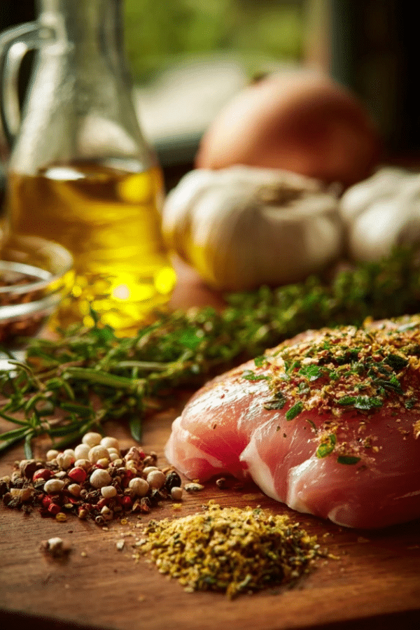 Turkey breast ingredients for air fryer cooking