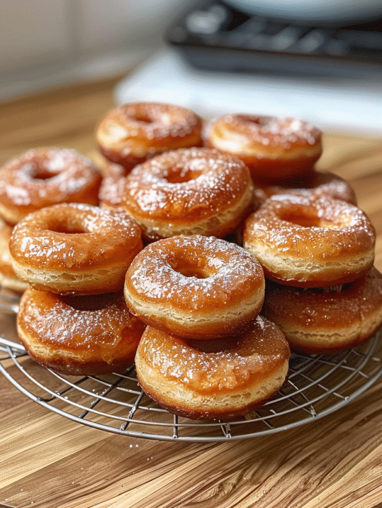 Air Fryer Donuts from Refrigerated Biscuits