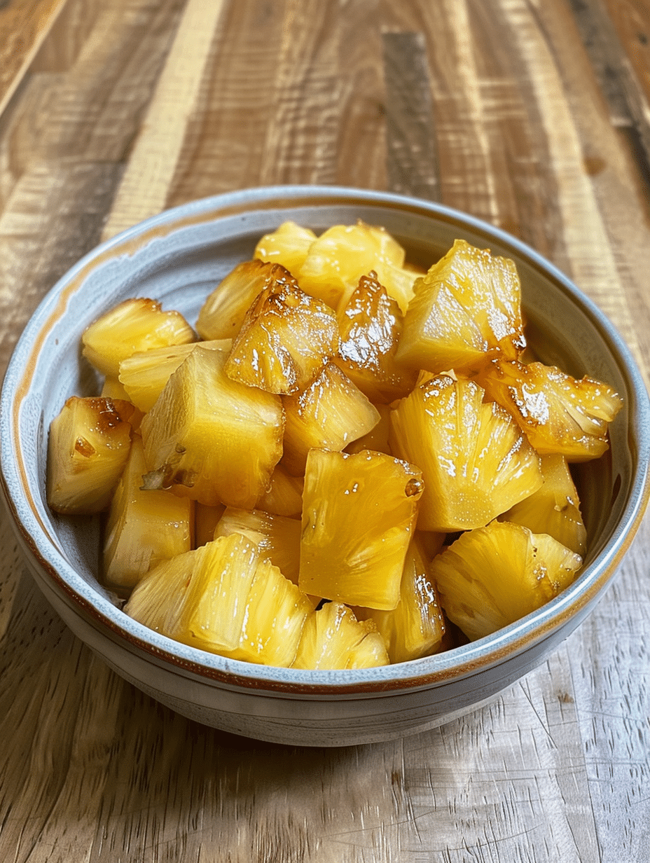 Air Fryer Pineapple Chunks Recipe 5 Easy Steps for Quick Dessert