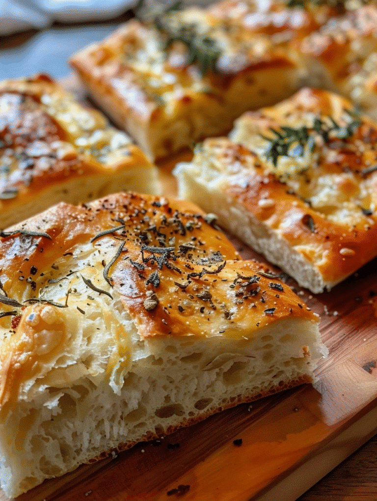 Easy Focaccia Bread recipe for home bakers